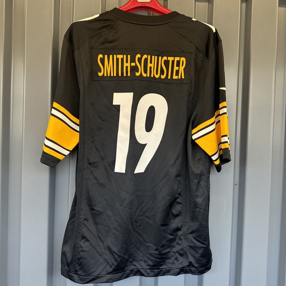 Pittsburgh Steelers JuJu Smith-Schuster 19 Jersey Mens L On Field Nike NFL